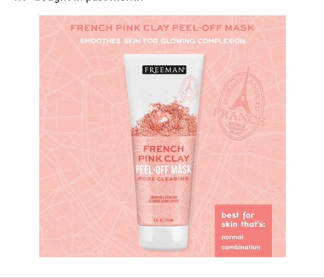 4 Count Exotic Blends Face Mask Variety Set, Includes Clay, Peel-Off, Gel, & Cream Facial Masks, Skincare for Women, Face Mask Essentials Kit, Hydrating, Soothing, & Purifying