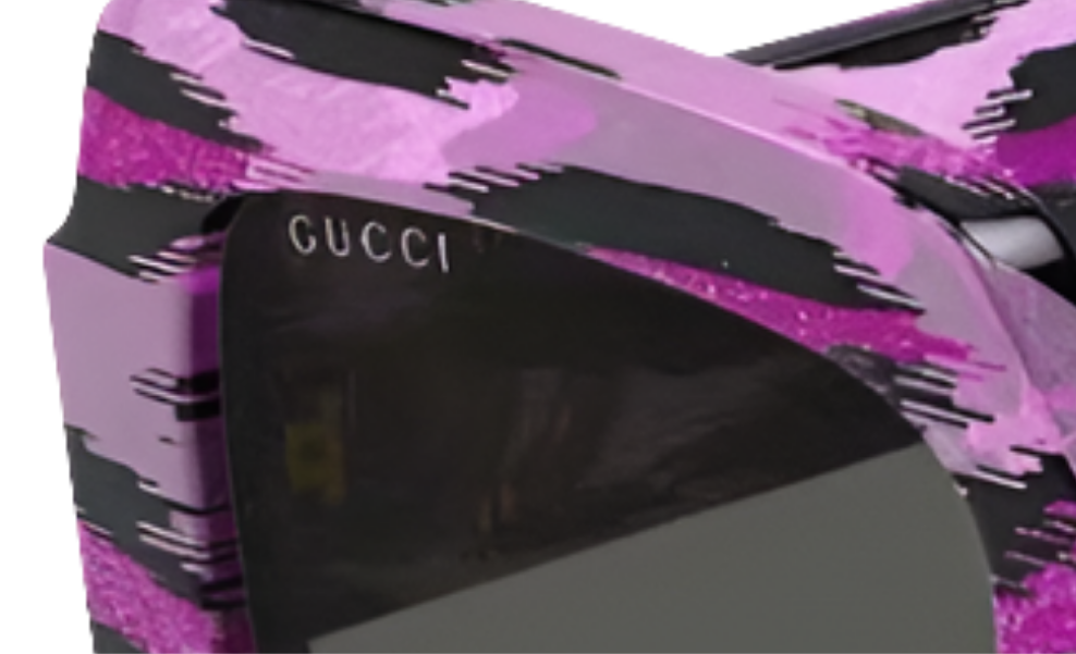 Gucci Oversized Square Frame Sunglasses
Fuchsia Leopard/Grey (GG1547S-003-FR
