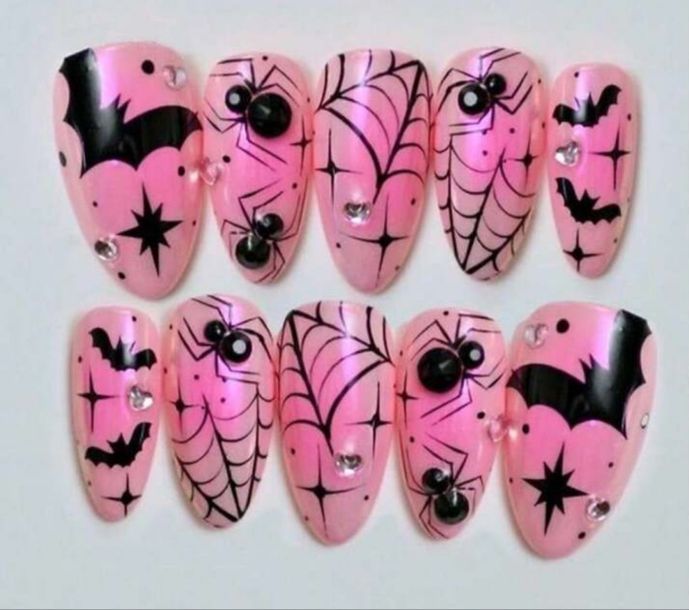 Halloween nails,24pc choose your nails by the number shown by the nails.You want. 1 pack