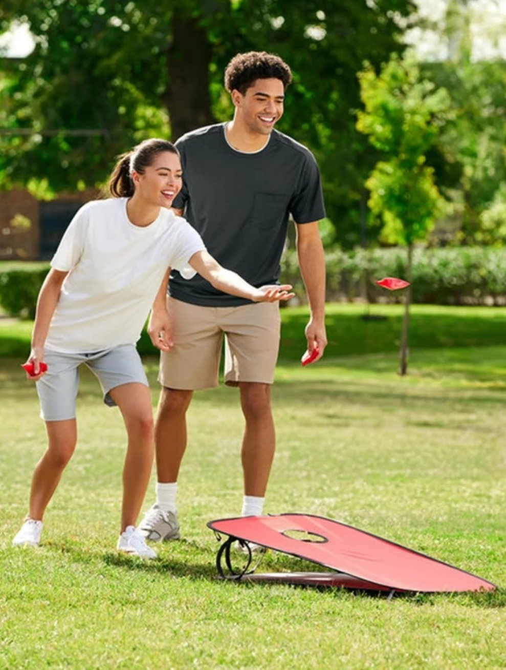 Yoga mat set or Cornhole game choose your number option below