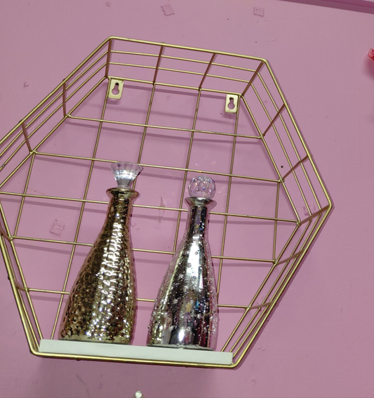 Metal Shelf or Glass Vase