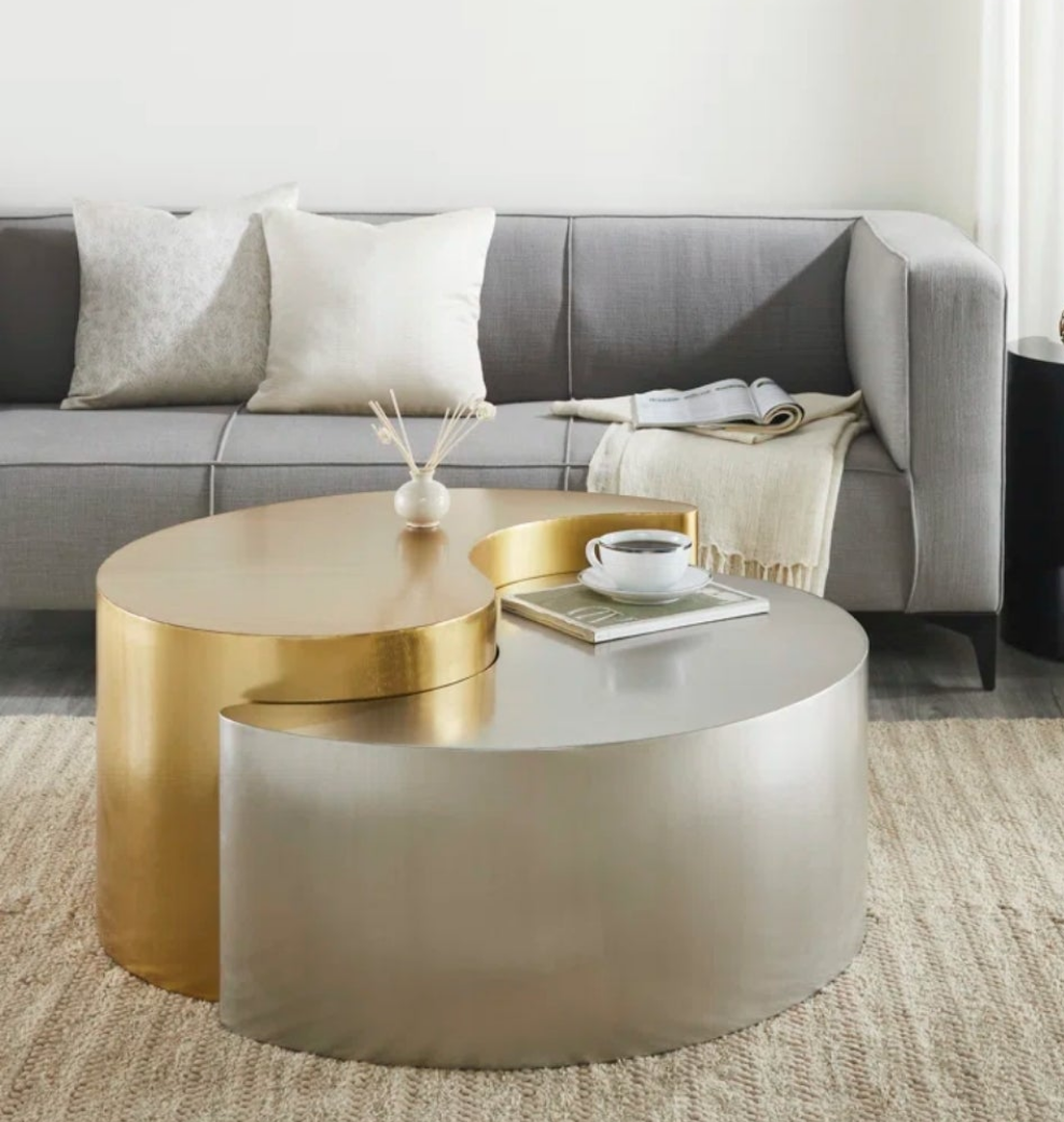 Coffee Table Iron sheet frame 3 Color options