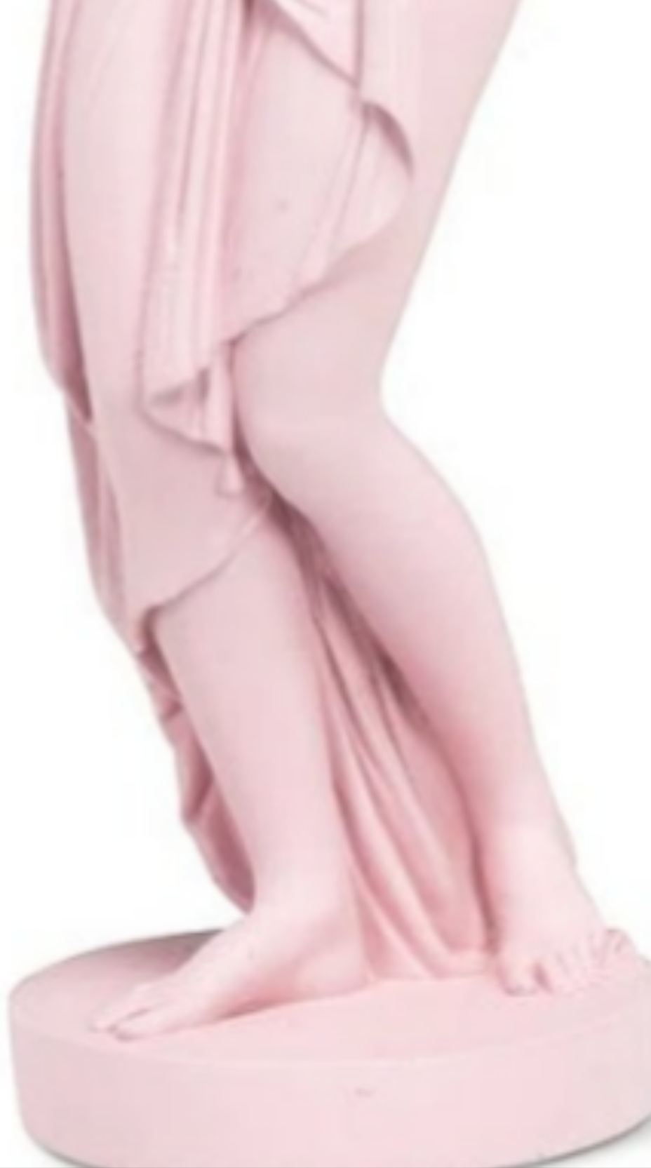 Pink Sculpture Overall
12'' H X 3'' W X 3'' D
Overall Product Weight
1 lb.