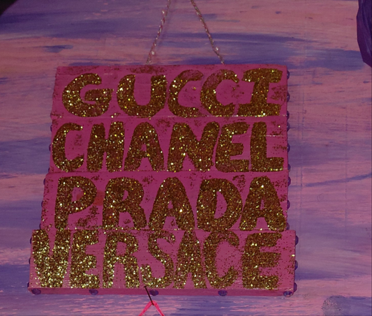 COCOMONEY ART Brand Luxury 1 OF 1 CUSTOM PIECE BY COCOMONEY painting on wood
