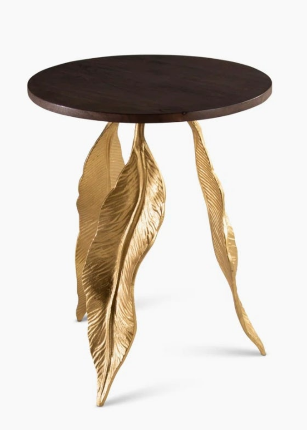 Solid wood feather design table