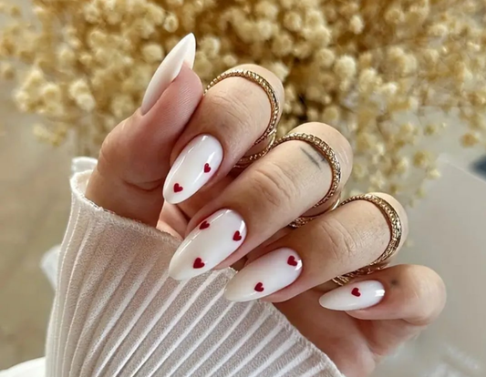 24 pcs acrylic Cocomoney nails with glue and nail accessories