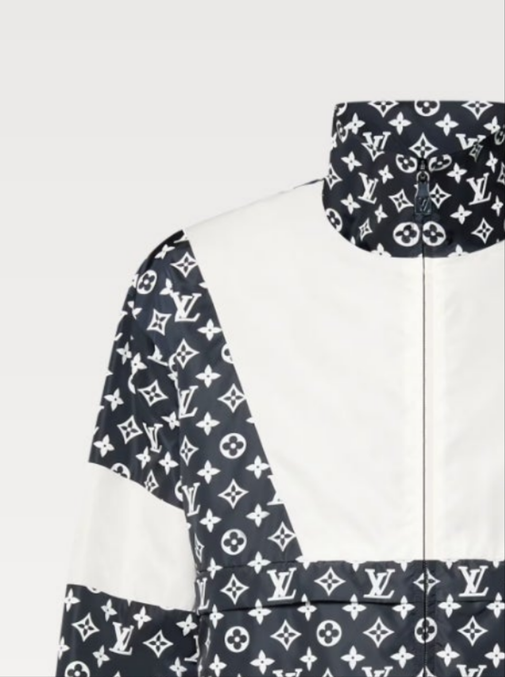 Louis Vuitton Monogram Printed Technical Track Pants And Monogram Printed Technical Track Top 2 piece outfit