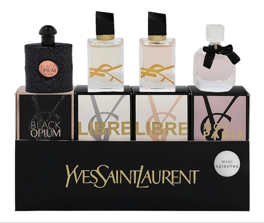 Yves Saint Laurent YSL Perfume for Women Variety 4-Piece Mini Travel Set