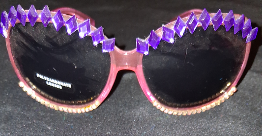 COCOMONEY GLASSES 1 OF A KIND CUSTOM SUN GLASSES PLASTIC 🕶 comes with free gifts 🎁