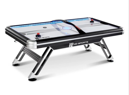 Four Player Air Hockey Table with Digital Scoreboard with Lights