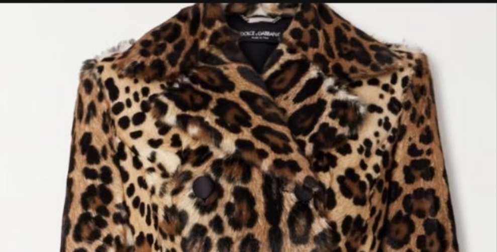 Dolce & Gabbana
Belted Double-breasted Leopard-print Goat Hair Coat - Animal print