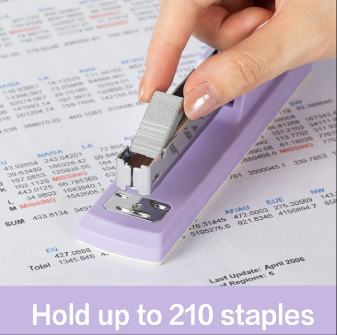 Stapler, Desktop Stapler, Office Stapler, 25 Sheet Capacity, Includes 1000 Staples and Staple Remover,