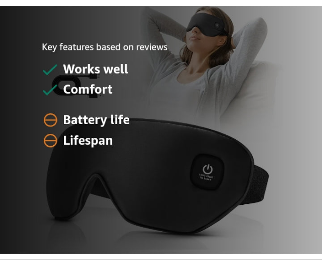 Heated Eye Mask Cordless, Warm Eye Compress for Dry Eyes Stye Blepharitis Chalazion MGD Eye Treatment, Heat Therapy to Unclog Gland, Soothe Tired and Sore Eyes