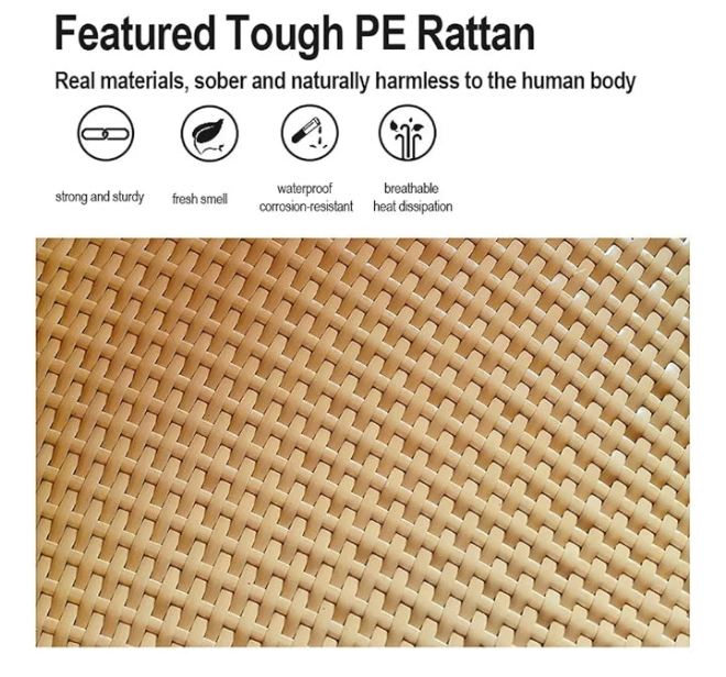 Floating Serving Tray Pool Tray Table, Rattan Woven Serving Tray, Food Tray with Rectangle-Shaped Floating Tray Luxury Floating Serving Tray Table Bar Swimming Pool