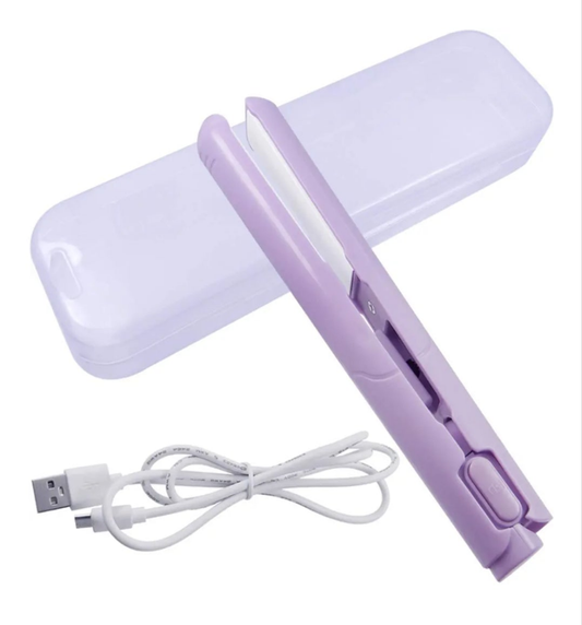 Hair straightener purple