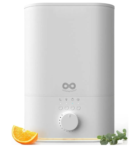 6L Top Fill Humidifier Large Room & Bedroom, MAX Humidifier, Quiet Cool Mist, Easy to Clean & Fill, 60 Hour Run Time, Aromatherapy