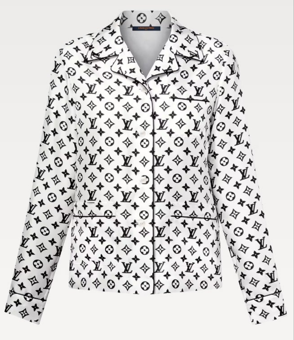 Louis Vuitton Monogram Pajama Shirt