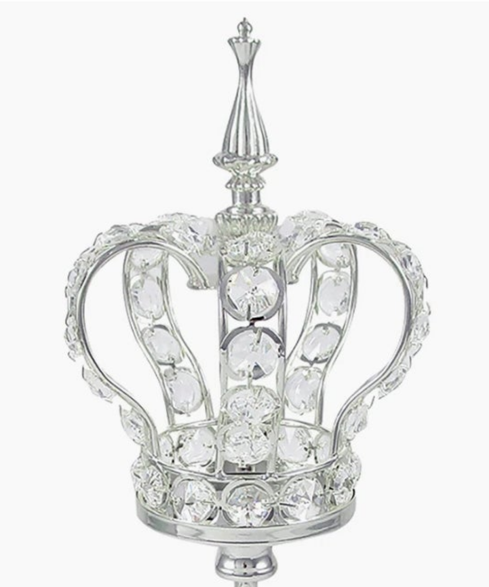 Crown decor 15×5×5 silver