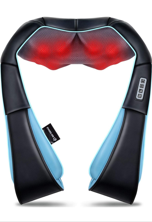 Shiatsu Back Shoulder and Neck Massager with Heat, Electric Deep Tissue 4D Kneading Massage, Best Gifts for Women Men Mom Dad, Fathers Day, Mothers Day, Christmas Gifts