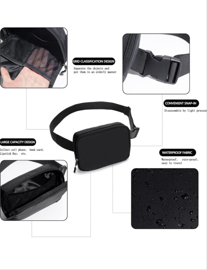 Belt bag Fanny pack crossbody bags for women Everywhere belt bag