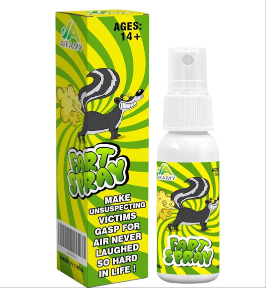 Potent Stink Spray 30ml Fart Spray Extra Strong Non Toxic Prank Stink Stuff Hilarious Gag Gifts for Adults or Kids (1P-30ml)