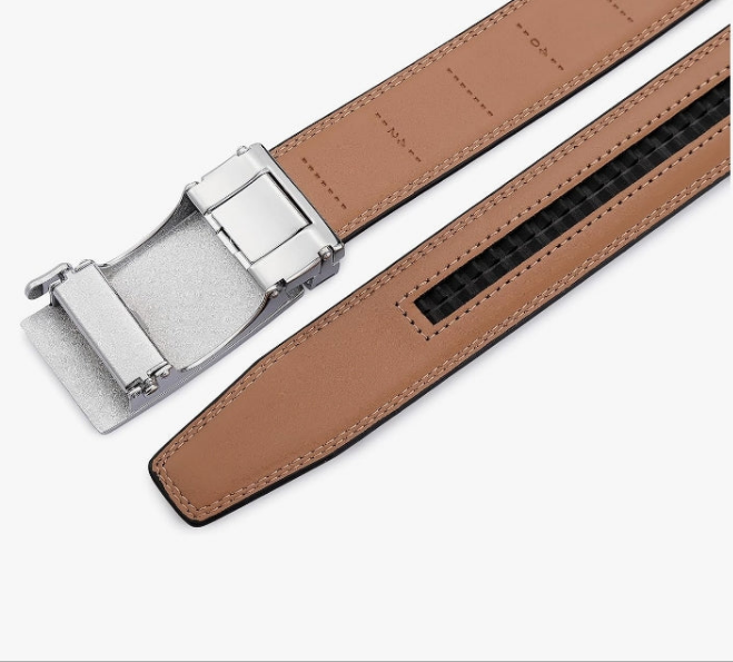 Men's Belt,Ratchet Dress Belt with Automatic Buckle