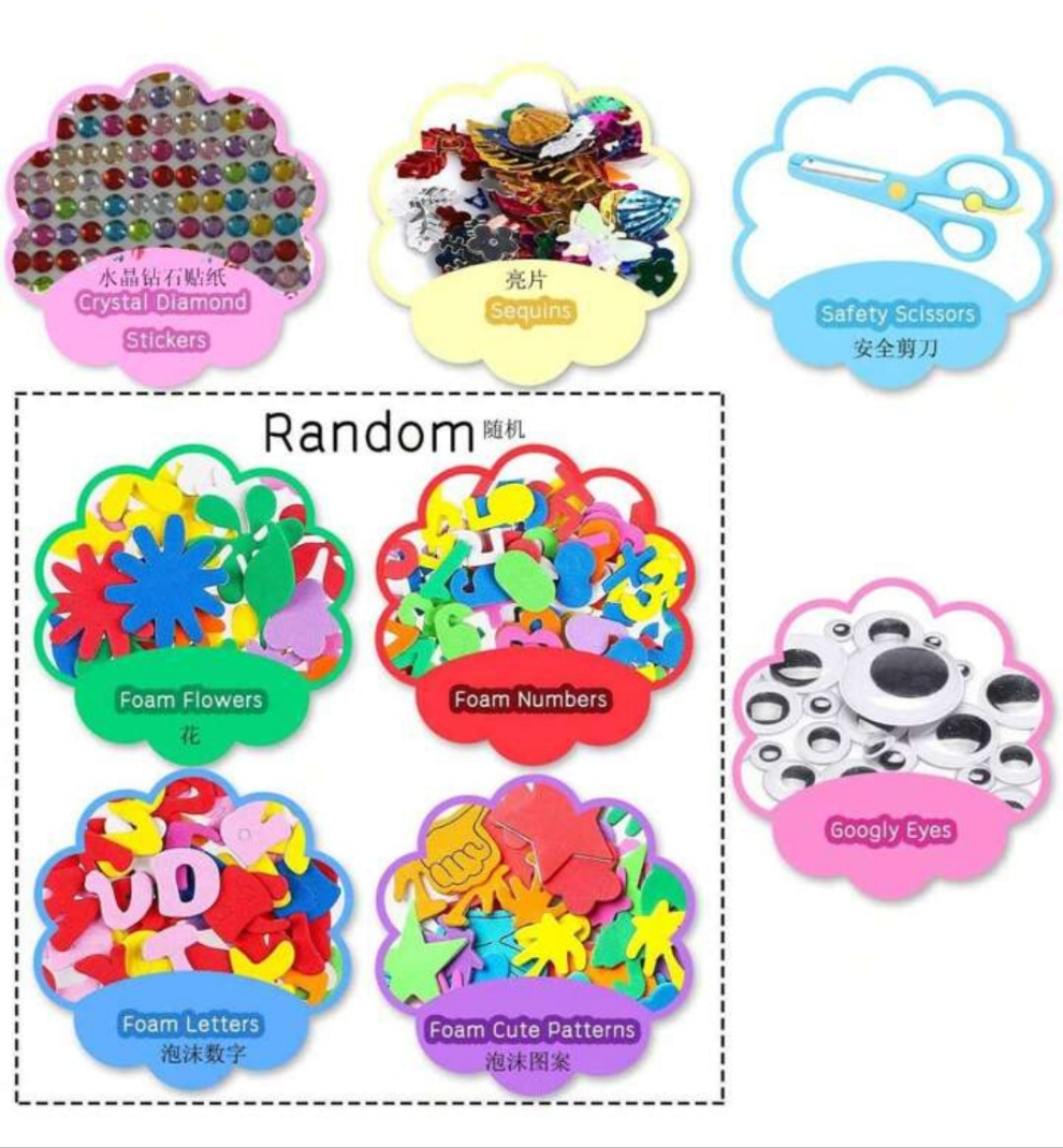 Early Childhood Education Toys, Children's Handmade Puzzle Toy Material Pack, Creative DIY Toy Set, Handmade Toys