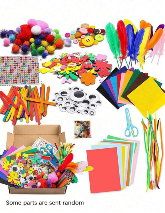 Early Childhood Education Toys, Children's Handmade Puzzle Toy Material Pack, Creative DIY Toy Set, Handmade Toys
