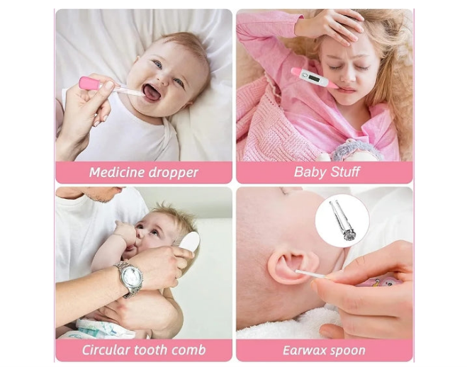 Baby Healthcare and Grooming Kit for Newborn Kids, 36PCS Upgraded Safety Baby Care Kit, Newborn Nursery Health Care Set, Baby Care Products
