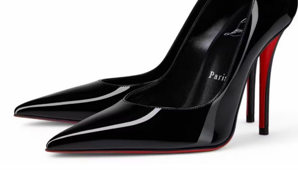 Christian Louboutin Miss Z 100mm Pump
Black Patent Calf Leather