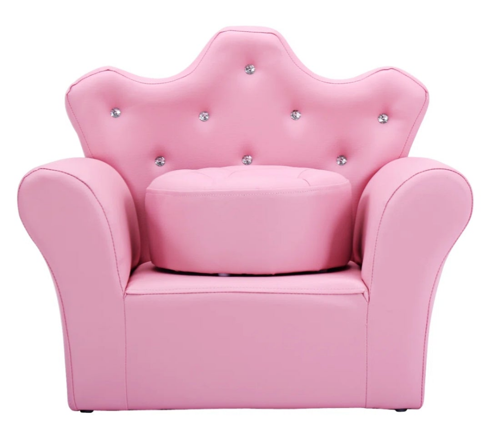 Kids 7'' Club Chair Chair and Ottoman