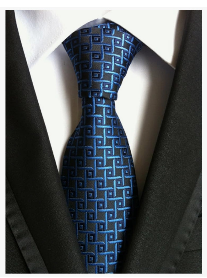 Lot 6 PCS Classic Men's Silk Tie Necktie Woven JACQUARD Neck Ties