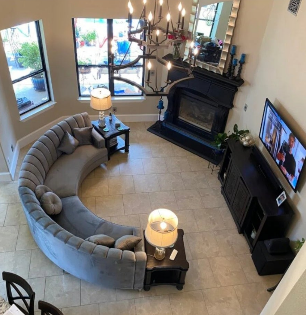 Luxurious 2 - Piece Velvet Sectional