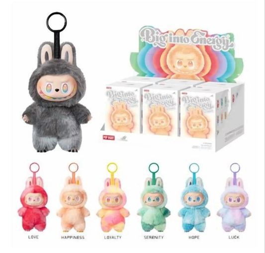 Labubu big into energy vinyl plush blind box V3