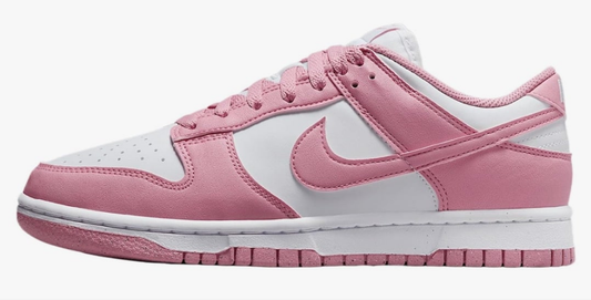 Nike Dunk Low Next Nature Women's Shoes (DD1873-112, White/Elemental Pink)