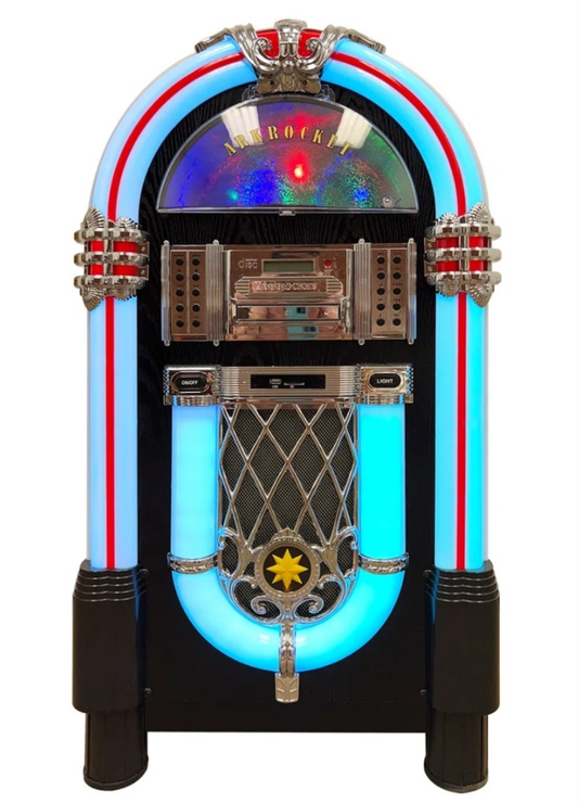 Jukebox Vinyl Record Player Bluetooth Retro Turntable