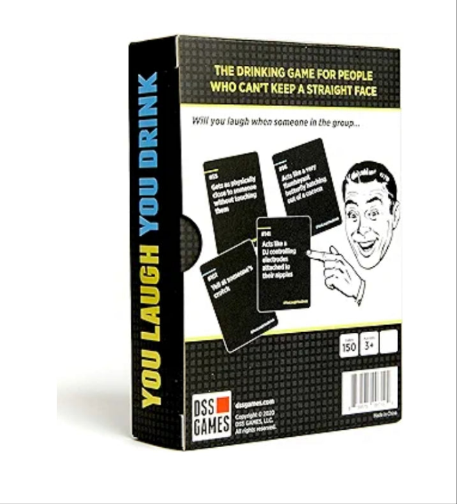 The Drinking Game for People Who Can't Keep a Straight Face [A Party Game]