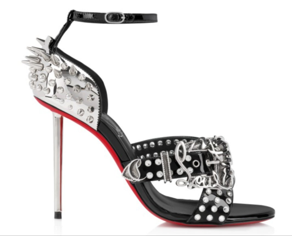 Christian Louboutin Wosandal Leather Leather Heeled Sandals Pumps