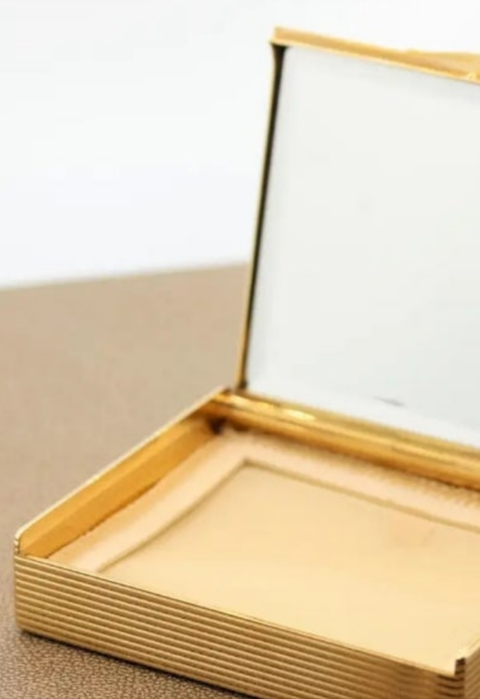Tiffany & Co. Ruby Diamond Gold Compact Powder CaseGold,14k Gold,Yellow Gold diamond ruby