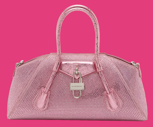 Givenchy
Antigona Stretch Mini Top Handle in Satin Strass