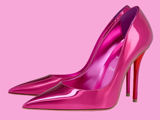 Christian Louboutin Miss Z 100mm Pump
Billy Laminated Calf Leather