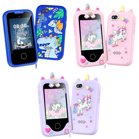 Multi-function Touchscreen Kids Smart Phone for 3-12 Year Old Boys Girls
Luoba new upgrade multi-function kids smartphone,lots of fun, No need to connect, No download the APP easy to use, is compact and lightweight, and portable