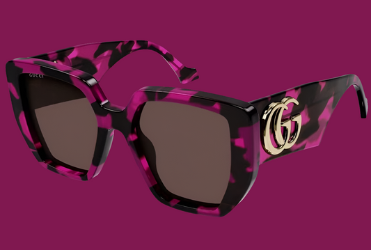 Gucci Square Sunglasses
Pink Tortise (GG0956S-008-FR)