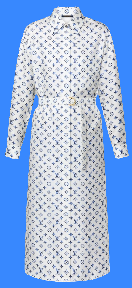 Louis Vuitton Monogram Shirt Dress