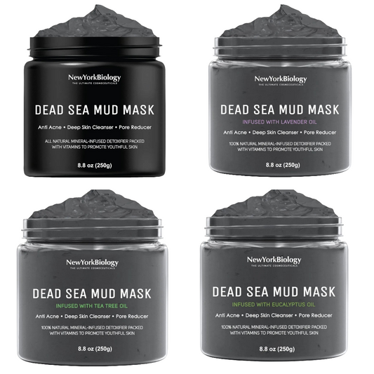 1 pack Dead Sea Mud Mask for Face and Body Infused - Spa Quality Pore Reducer for Acne, Blackheads and Oily Skin - Tightens Skin for A Healthier Complexion - 8.8 oz