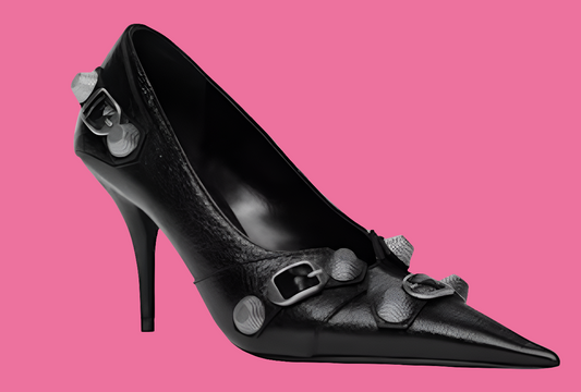 Balenciaga Cagole 90mm Pump
Black
