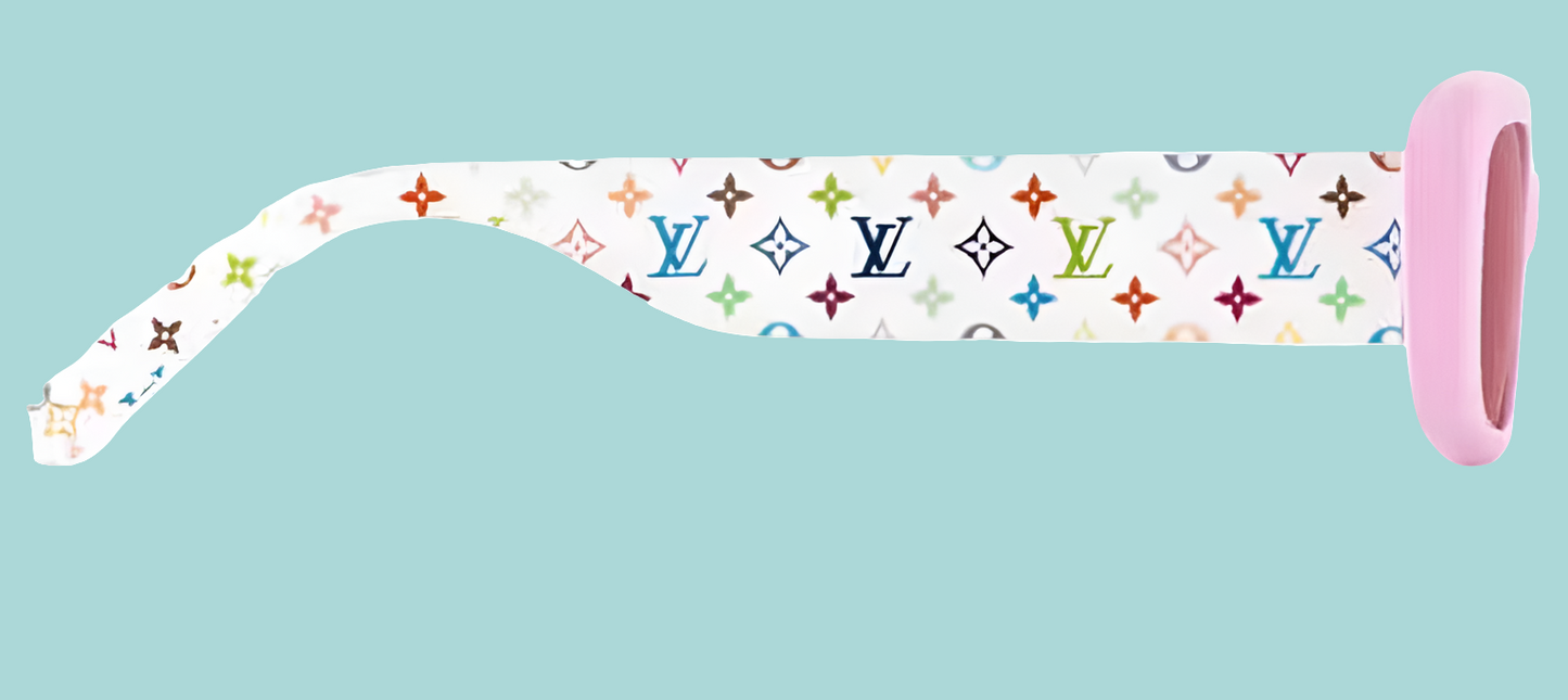 Louis Vuitton x Takashi Murakami Multigram Cat Eye Sunglasses
Pink