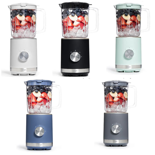 Blender: Powerful 2-Speed Control with Pulse, 4-Tip Stainless Steel Blades, 25oz (750ml) Jar, and Skid-Resistant Feet,