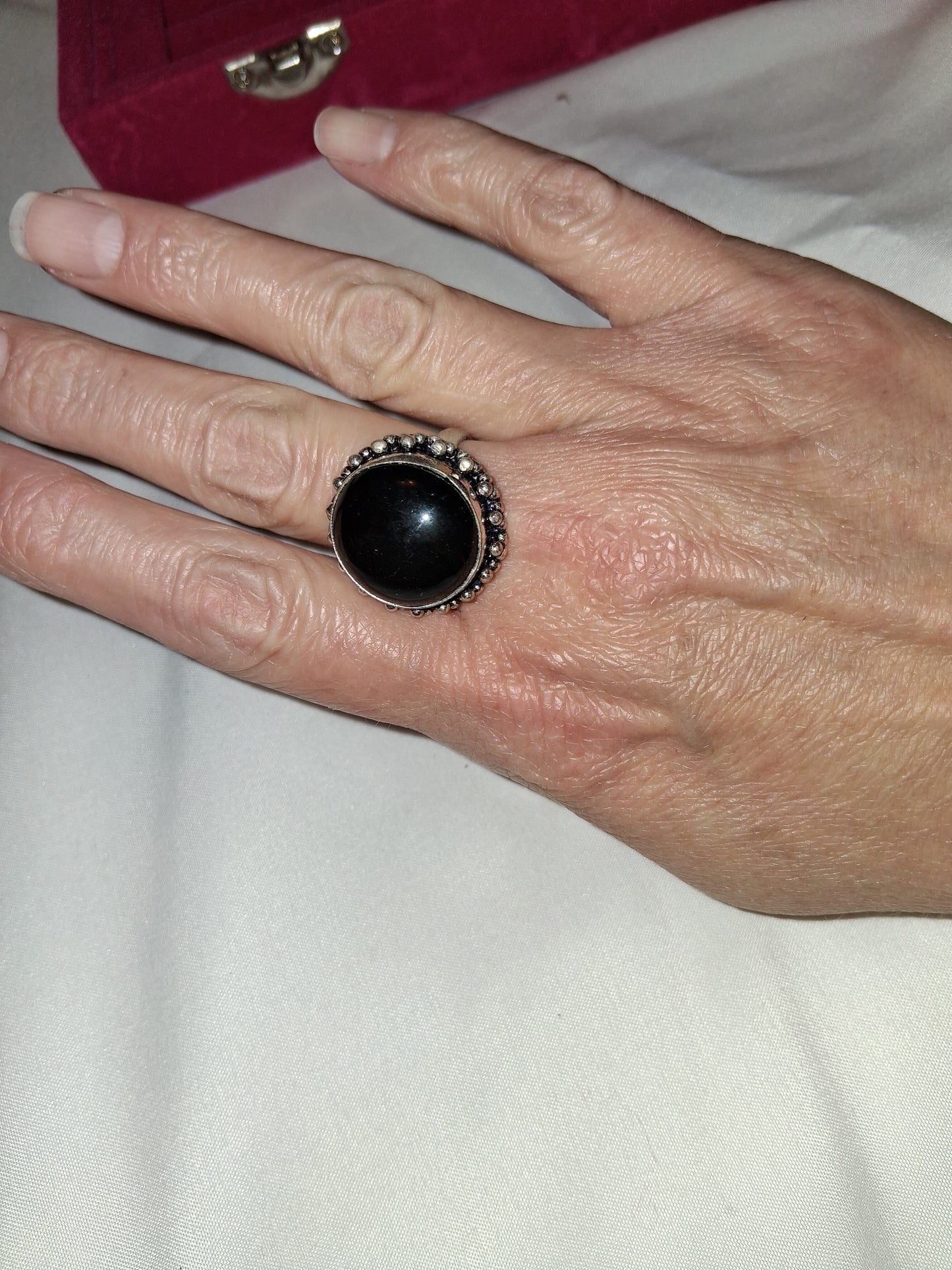 925 sterling silver ring size 10 COCOMONEY