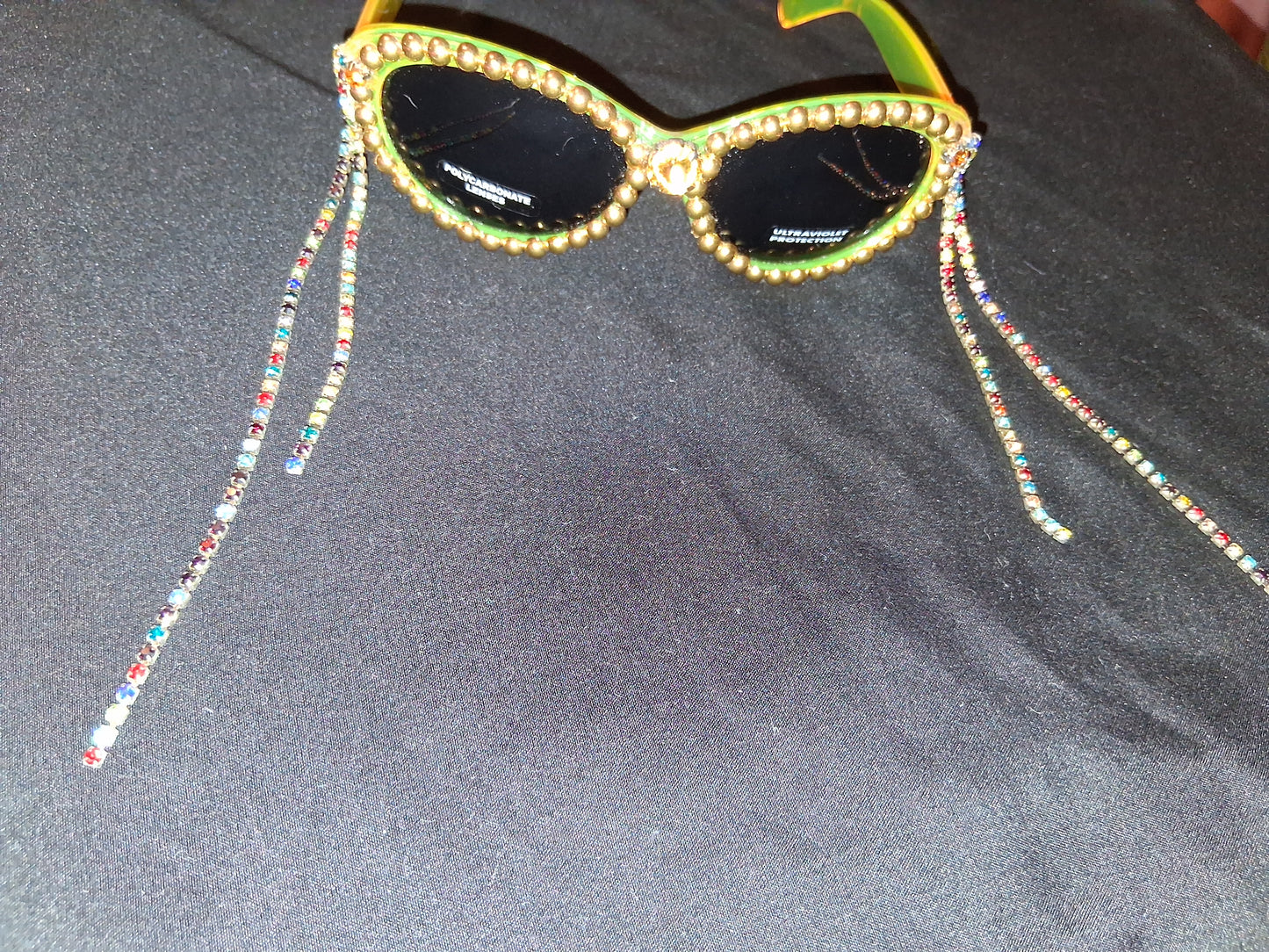 COCOMONEY GLASSES 1 OF A KIND CUSTOM SUN GLASSES PLASTIC 🕶 comes with free gifts 🎁